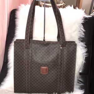 Celine Macadam Large Shoulder Tote Bag MC98/1